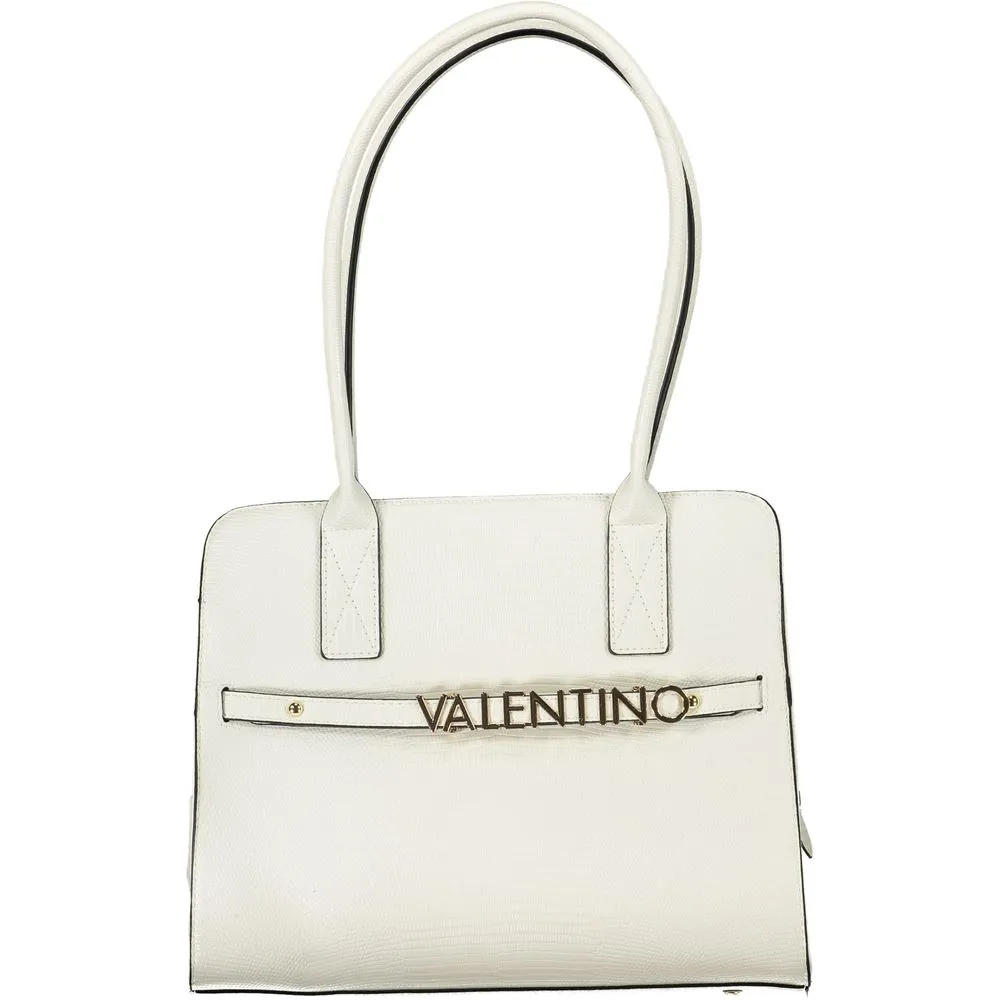 Valentino Bags Women's White Polyethylene Handbag