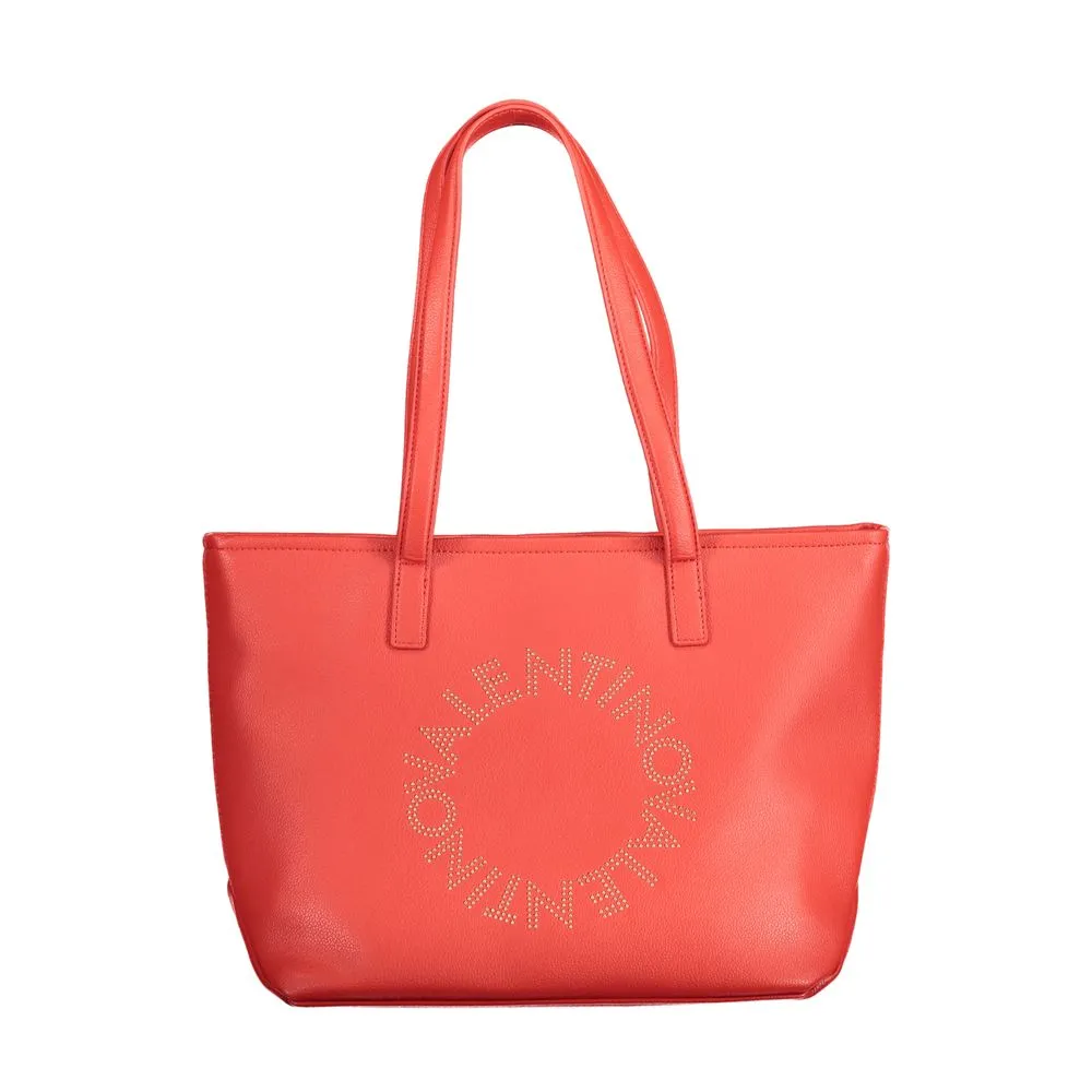 Valentino Bags Women's Red Polyethylene Handbag