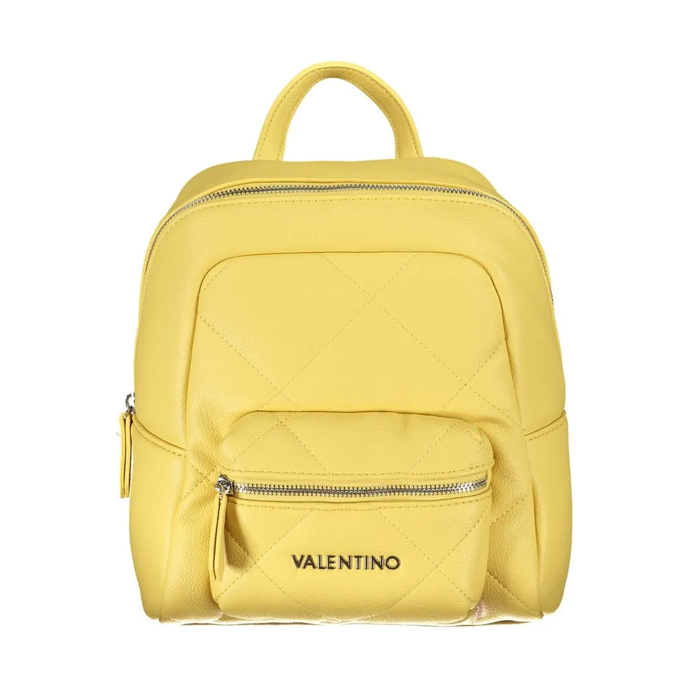 Valentino Bags Women's Yellow Polyethylene Backpack