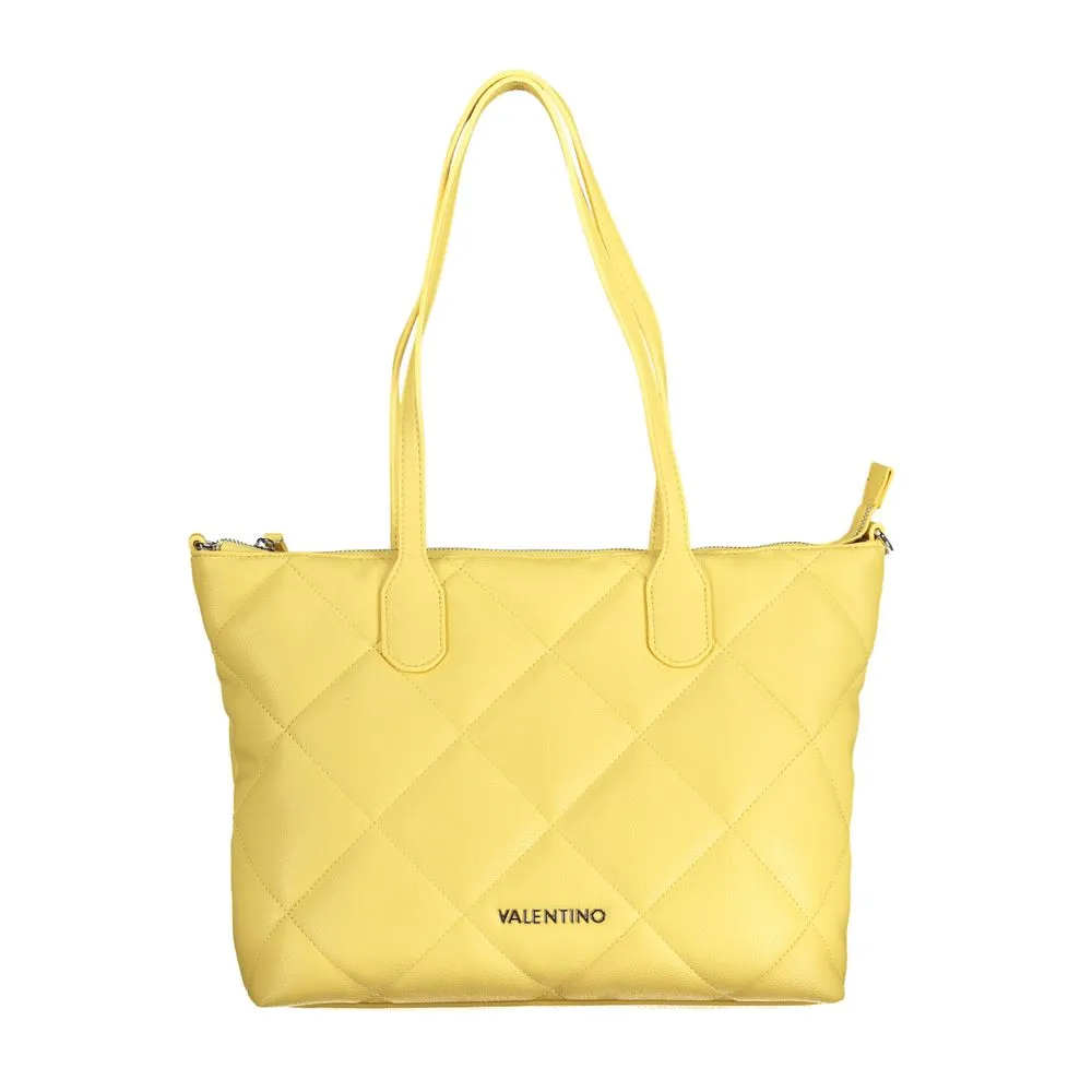 Valentino Bags Women's Yellow Polyethylene Handbag