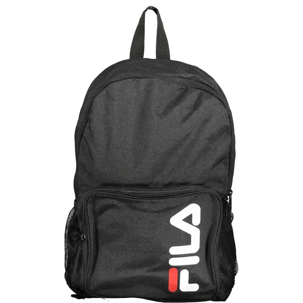 Fila Men's Black Polyester Backpack