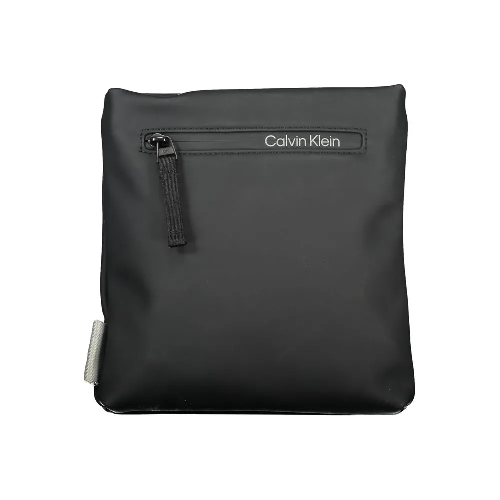 Calvin Klein Men's Sleek Contrast Detail Shoulder Bag