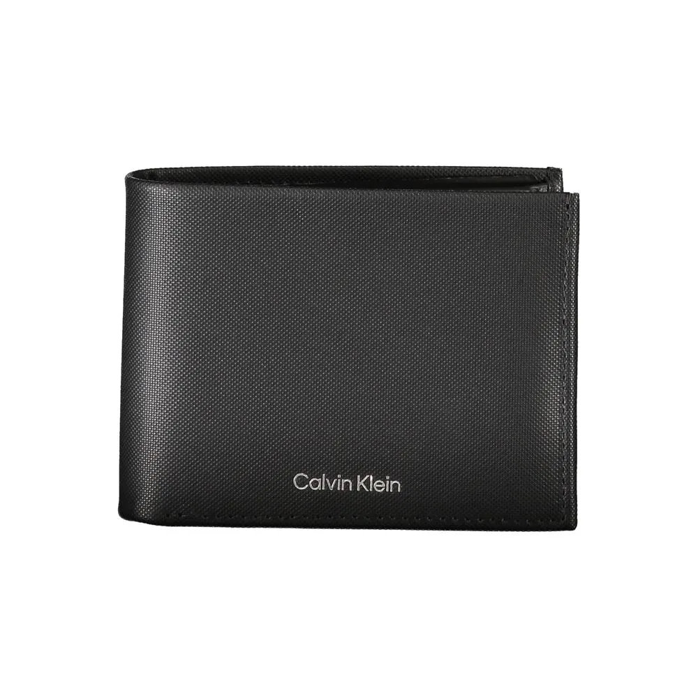 Calvin Klein Men's Elegant Black Leather Wallet with RFID Blocking