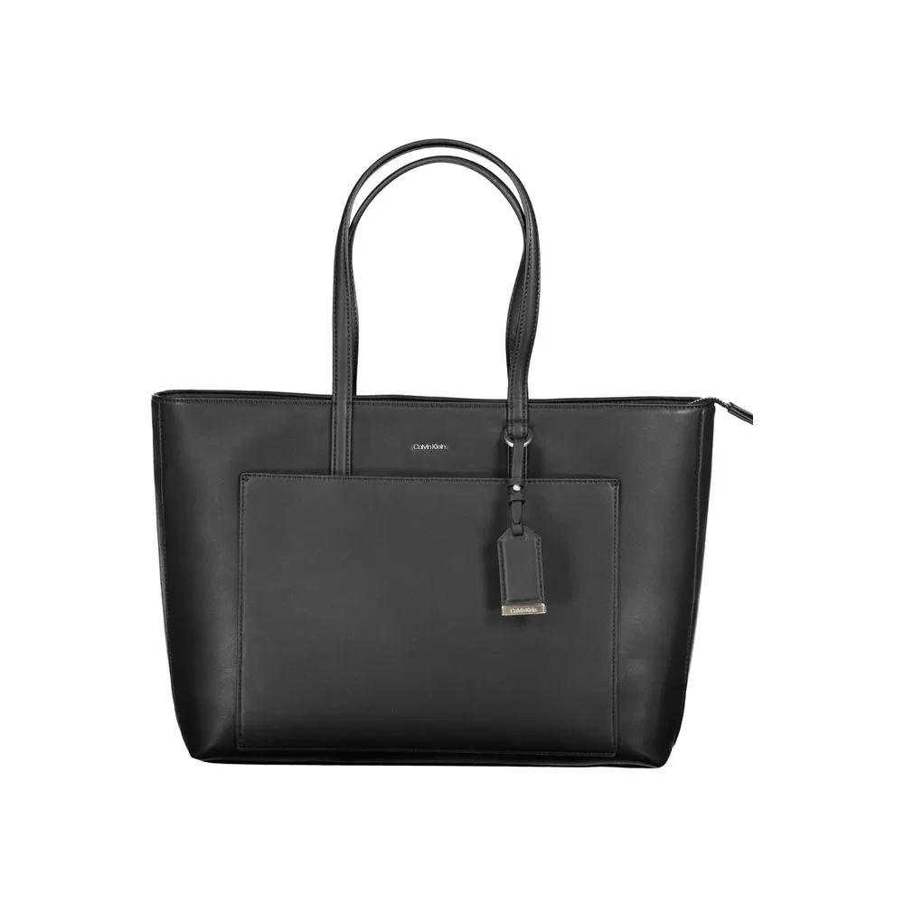 Calvin Klein Women's Black Polyester Handbag