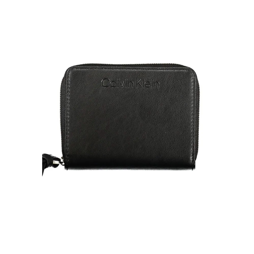 Calvin Klein Women's Sleek Black RFID-Blocking Wallet