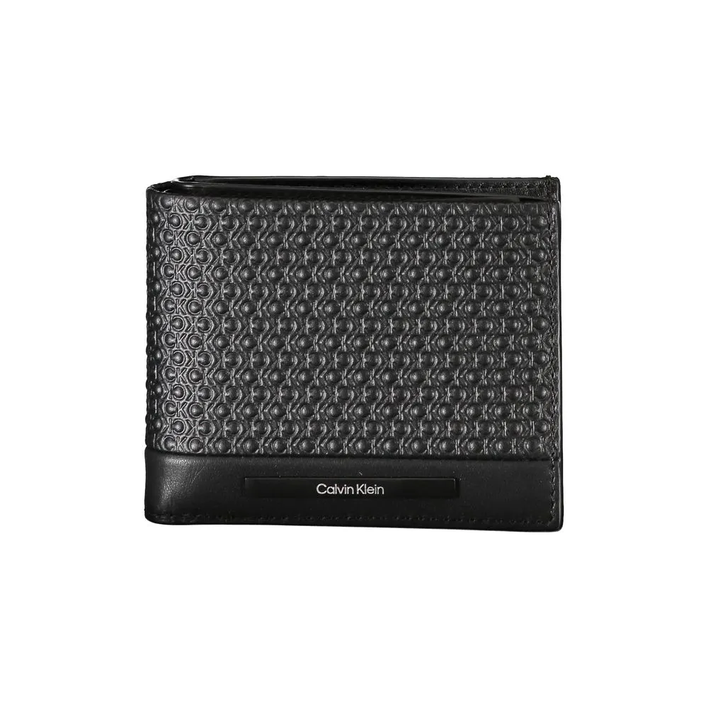 Calvin Klein Men's Elegant Black Leather RFID Wallet