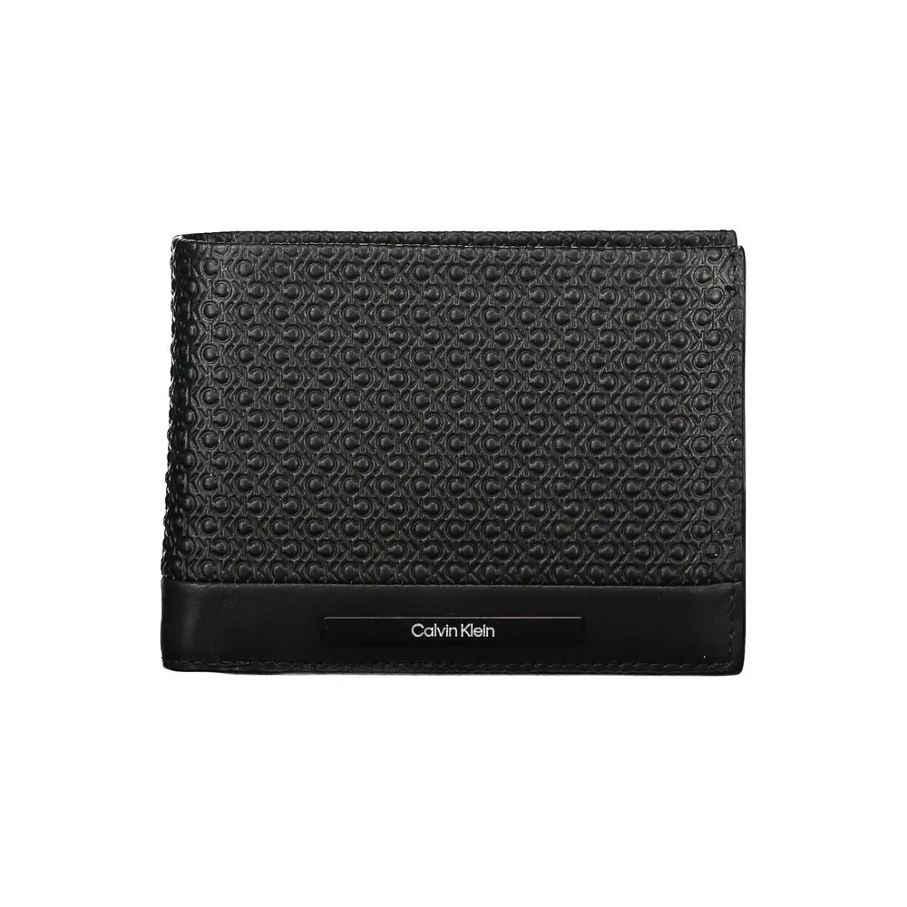 Calvin Klein Men's Elegant Black Leather RFID Wallet