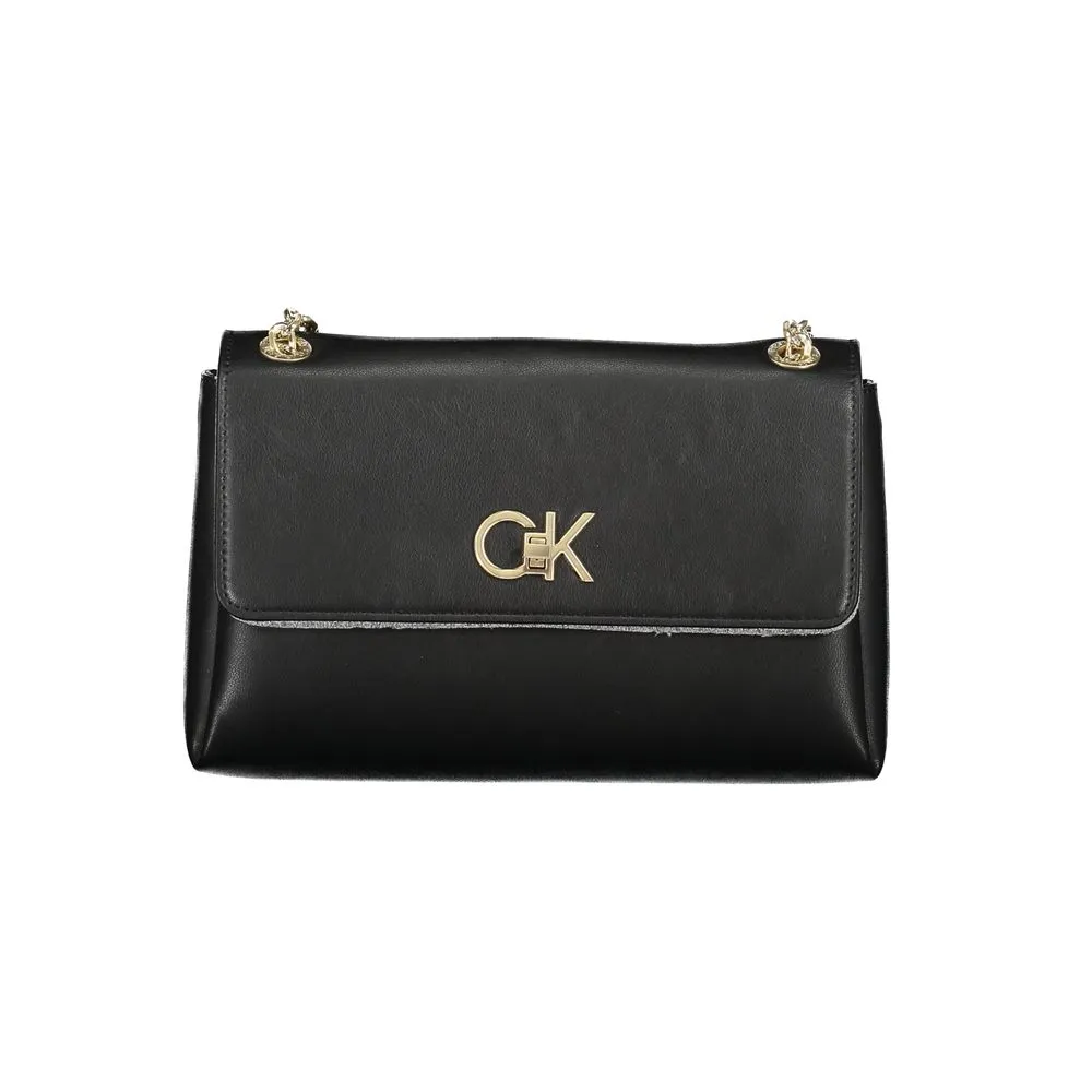 Calvin Klein Women's Black Polyester Handbag