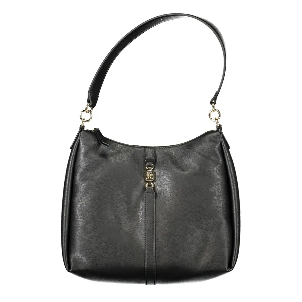 Tommy Hilfiger Women's Black Polyester Handbag