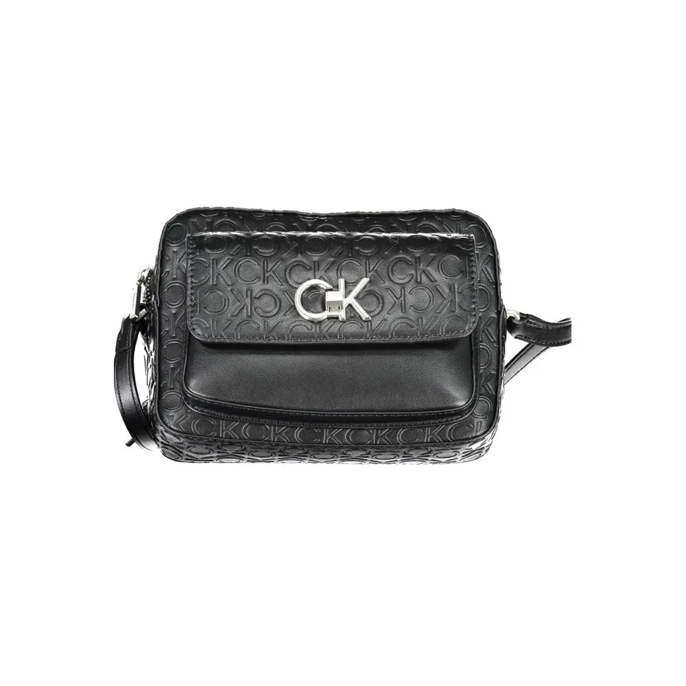 Calvin Klein Women's Black Polyester Handbag