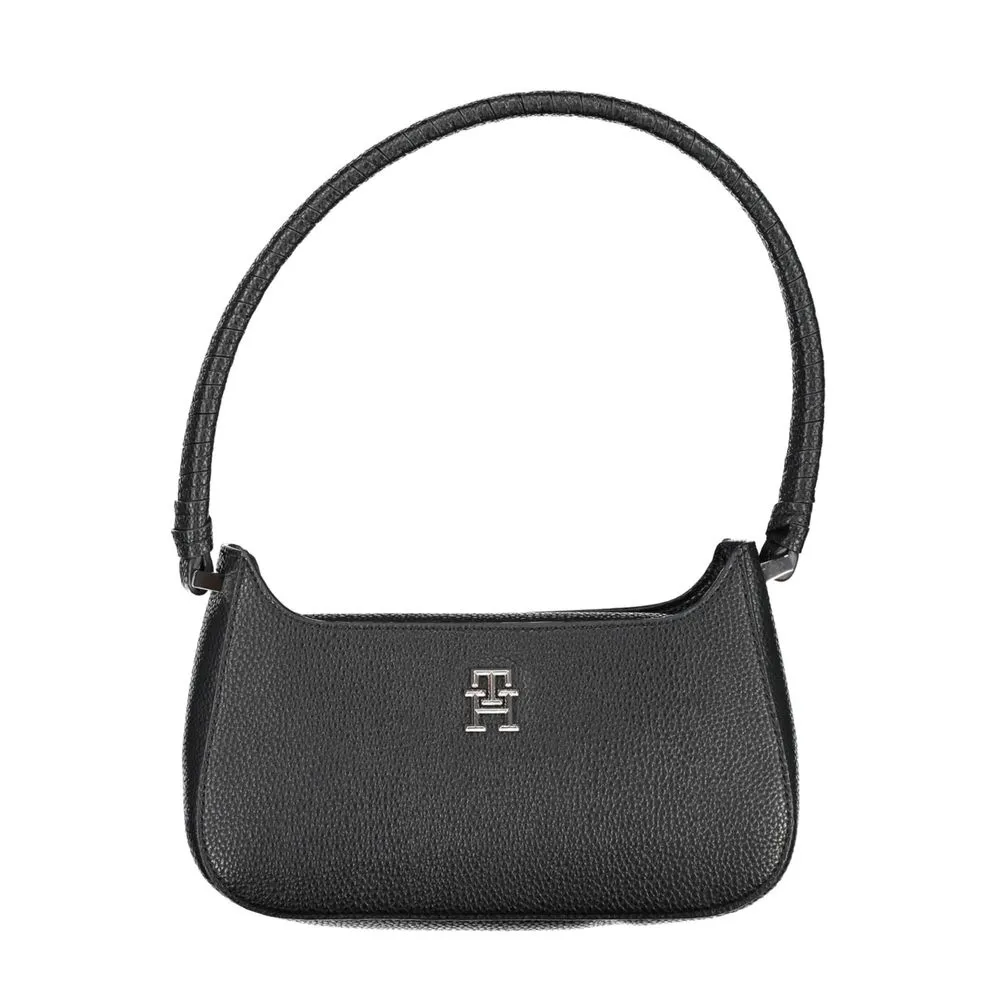 Tommy Hilfiger Women's Black Polyethylene Handbag