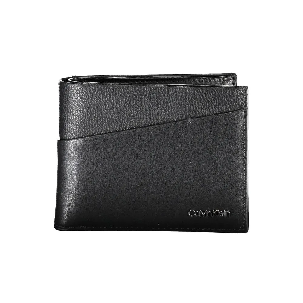 Calvin Klein Men's Sleek Leather Bifold Wallet with RFID Blocking