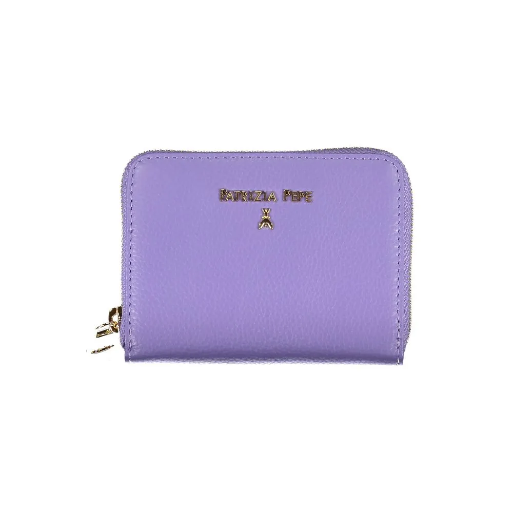 Patrizia Pepe Women's Elegant Purple Polyethylene Wallet