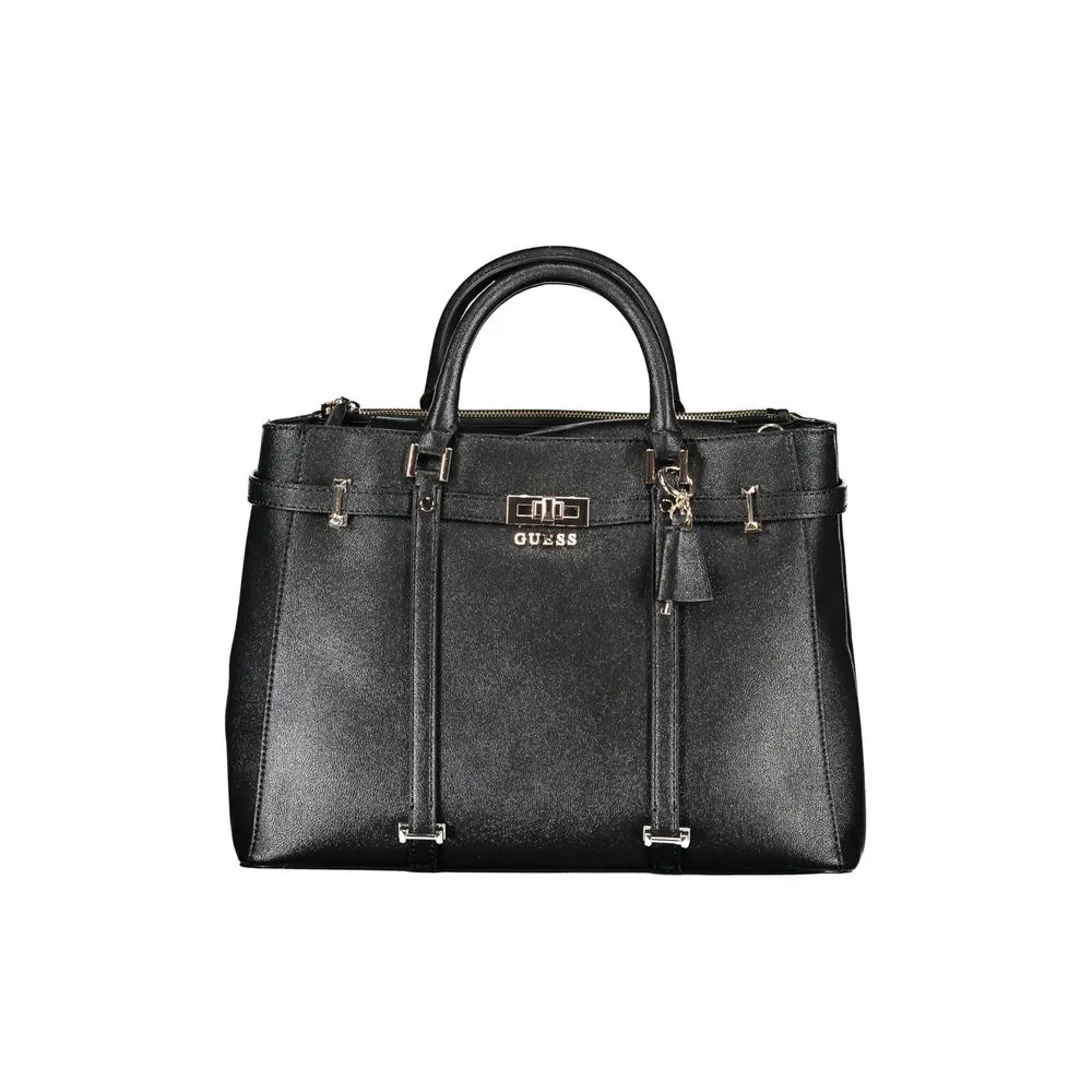 Guess Jeans Women's Black Polyethylene Handbag