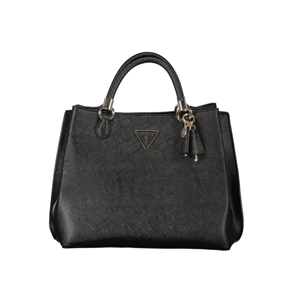 Guess Jeans Women's Black Polyethylene Handbag