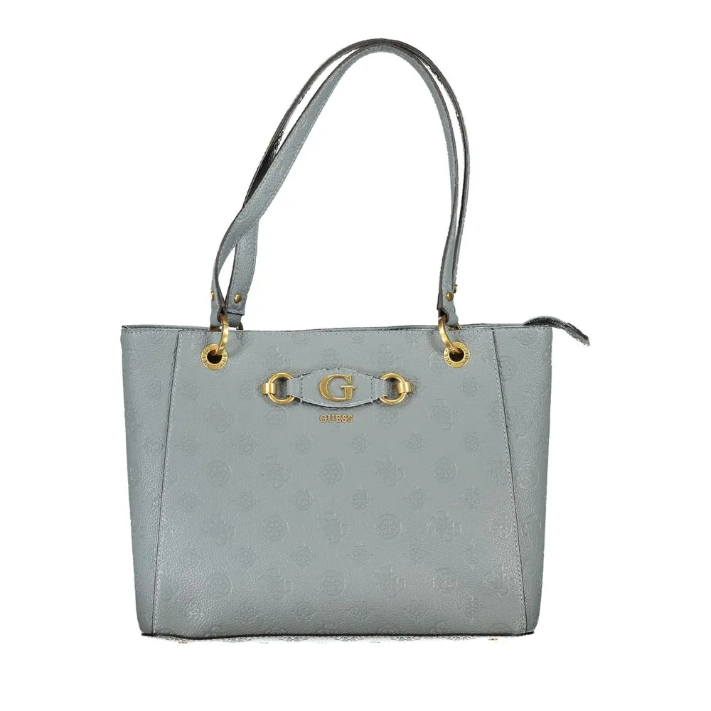 Guess Jeans Women's Light Blue Polyethylene Handbag