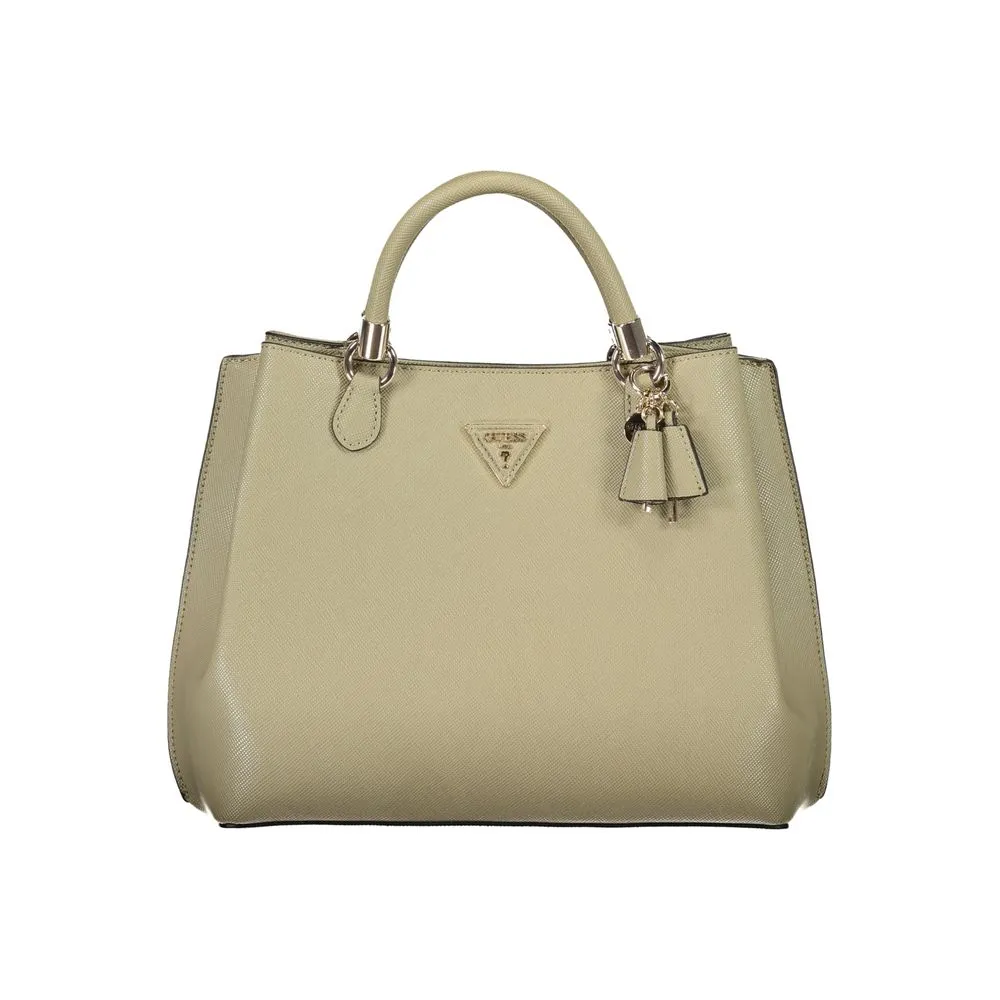 Guess Jeans Women's Green Polyethylene Handbag