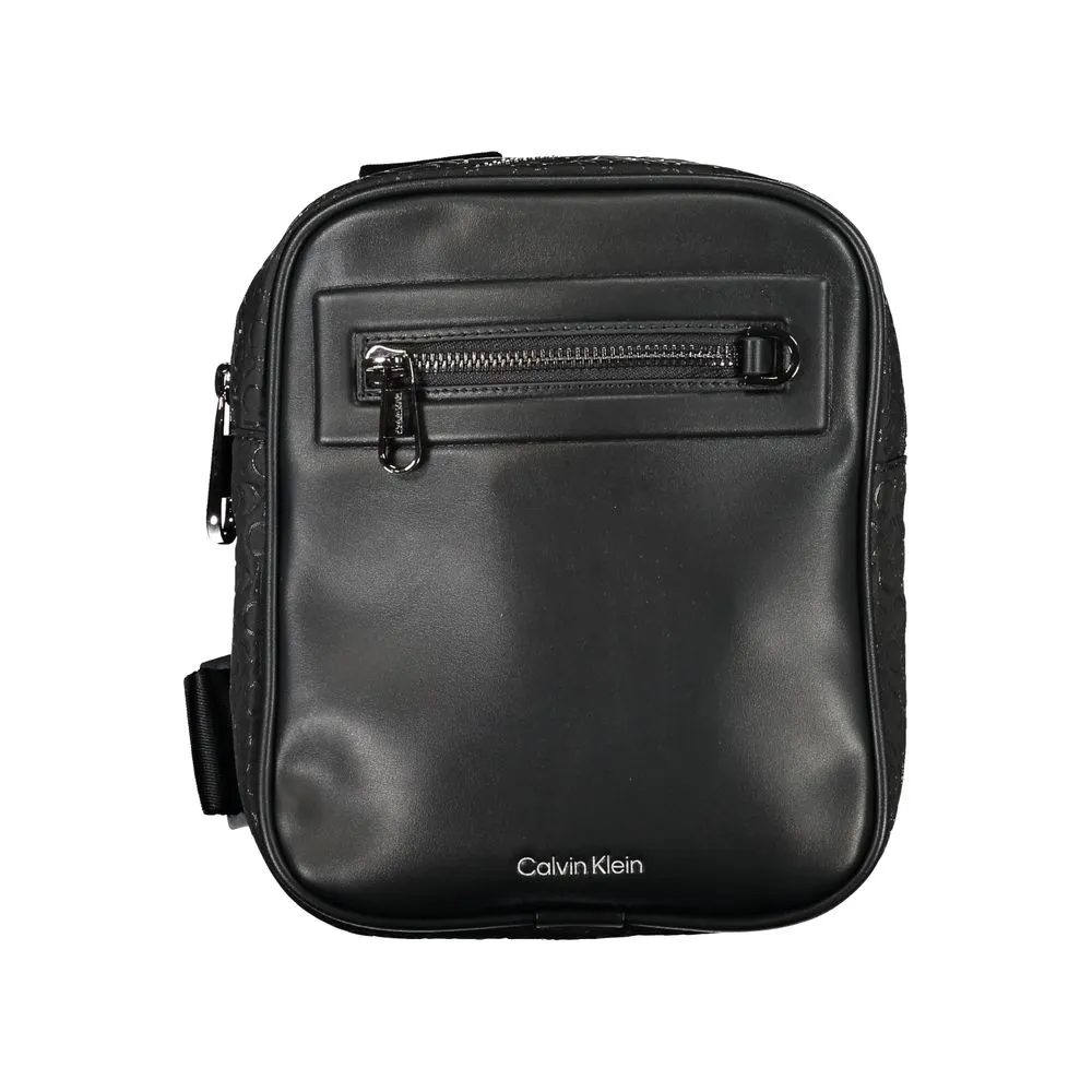 Calvin Klein Men's Sleek Urban Shoulder Bag with Contrast Details