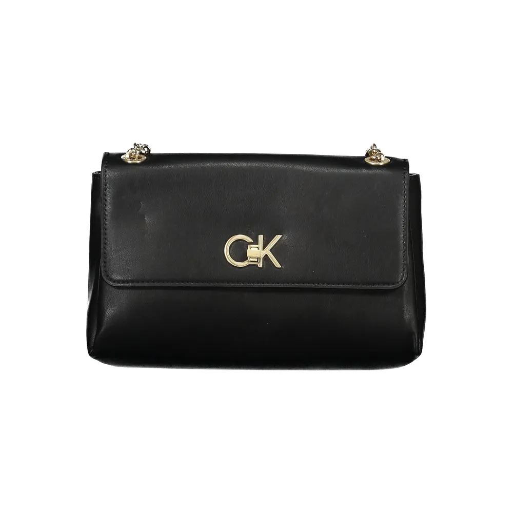 Calvin Klein Women's Black Polyester Handbag