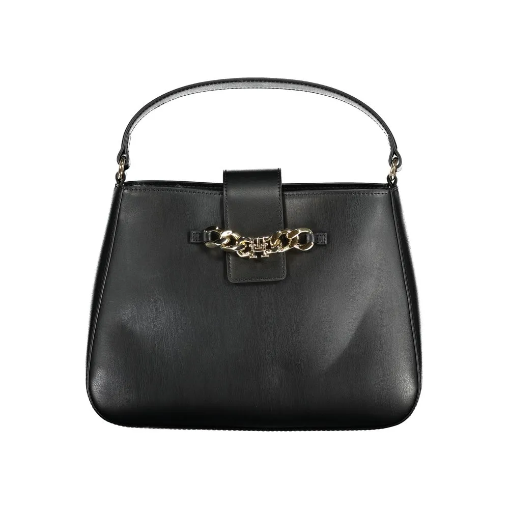 Tommy Hilfiger Women's Black Polyethylene Handbag