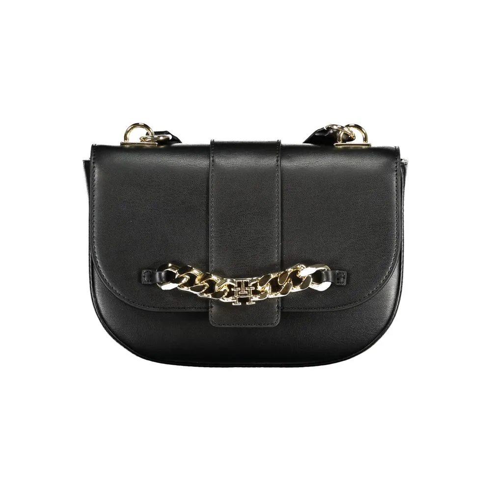 Tommy Hilfiger Women's Black Polyethylene Handbag