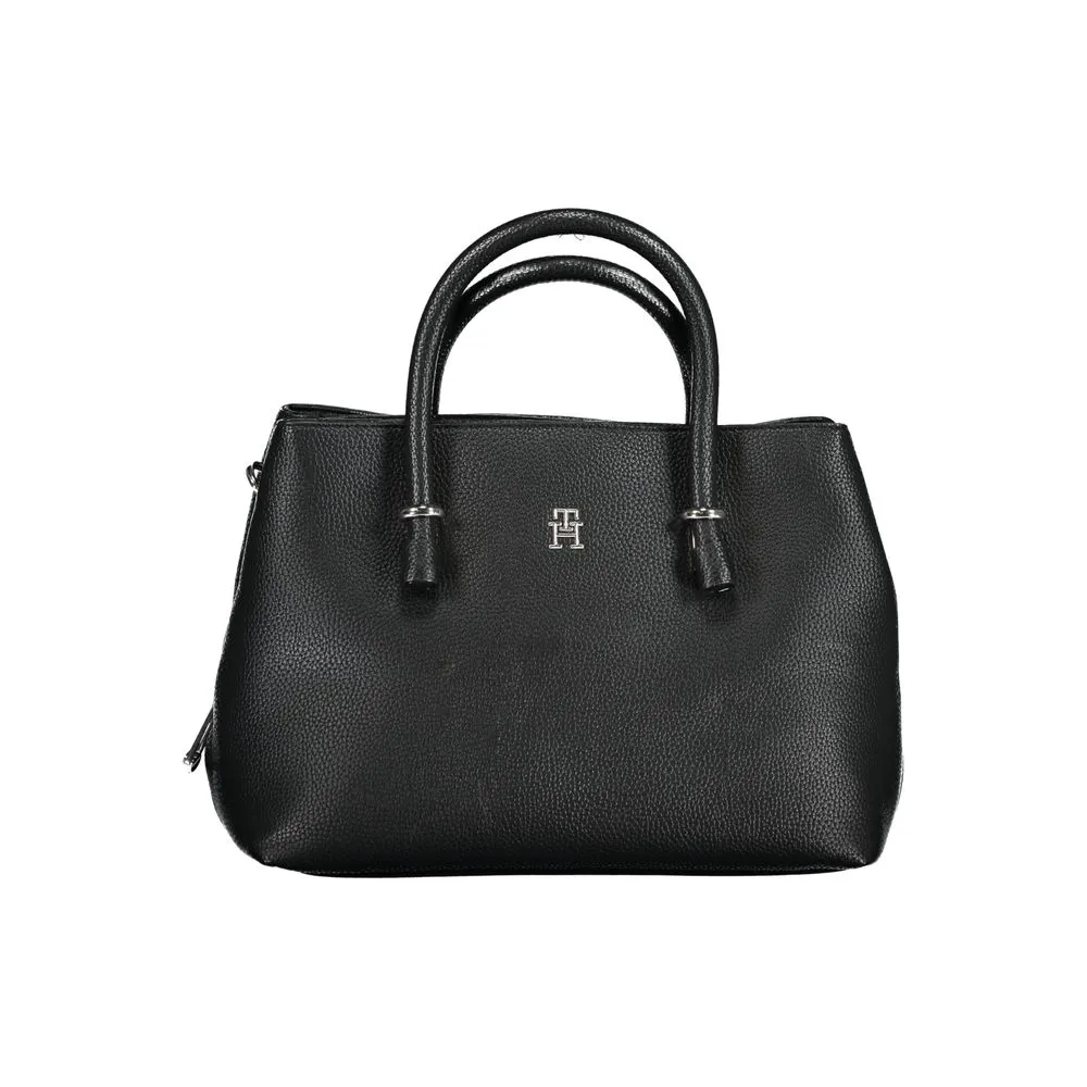 Tommy Hilfiger Women's Black Polyethylene Handbag