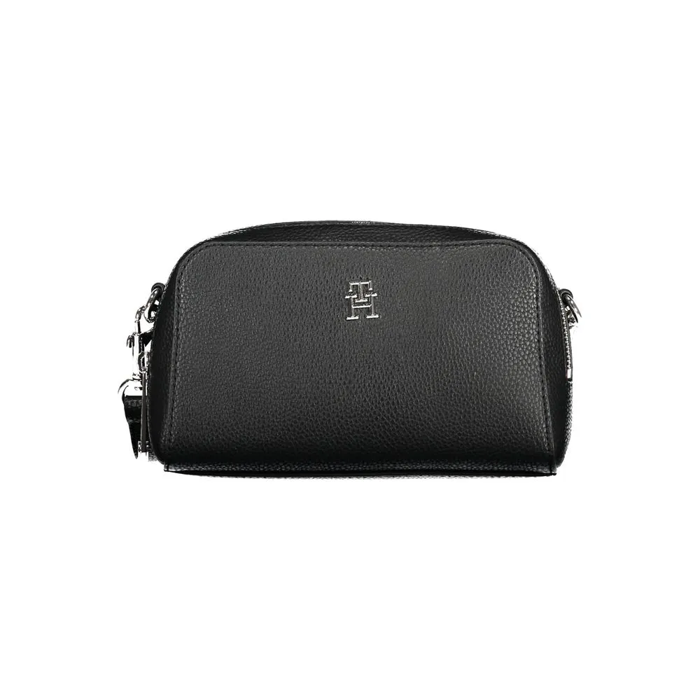 Tommy Hilfiger Women's Black Polyethylene Handbag