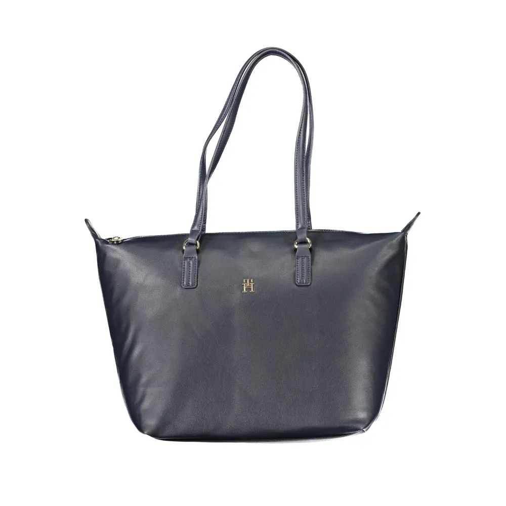 Tommy Hilfiger Women's Blue Polyester Handbag