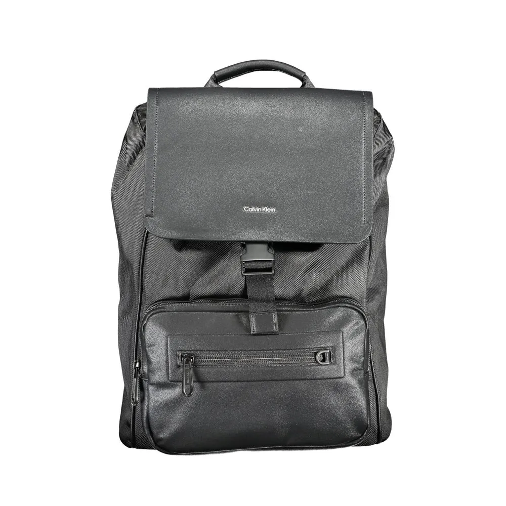 Calvin Klein Men's Black Polyester Backpack