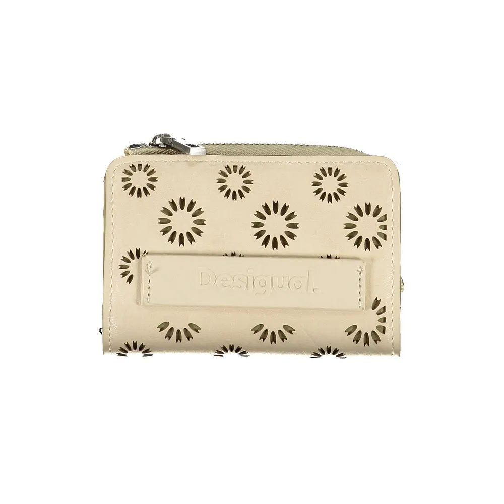 Desigual Women's Beige Polyethylene Wallet