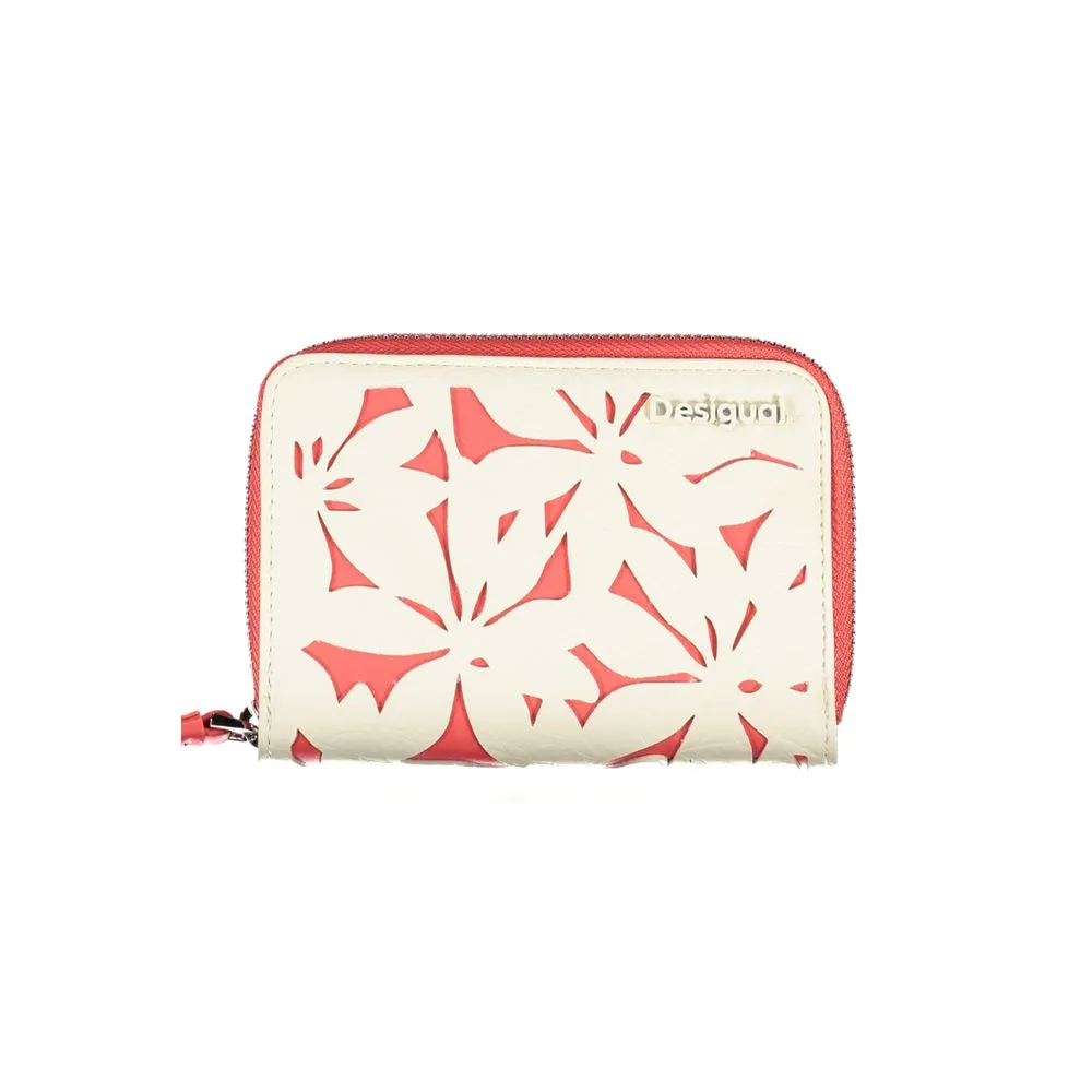 Desigual Women's White Polyethylene Wallet