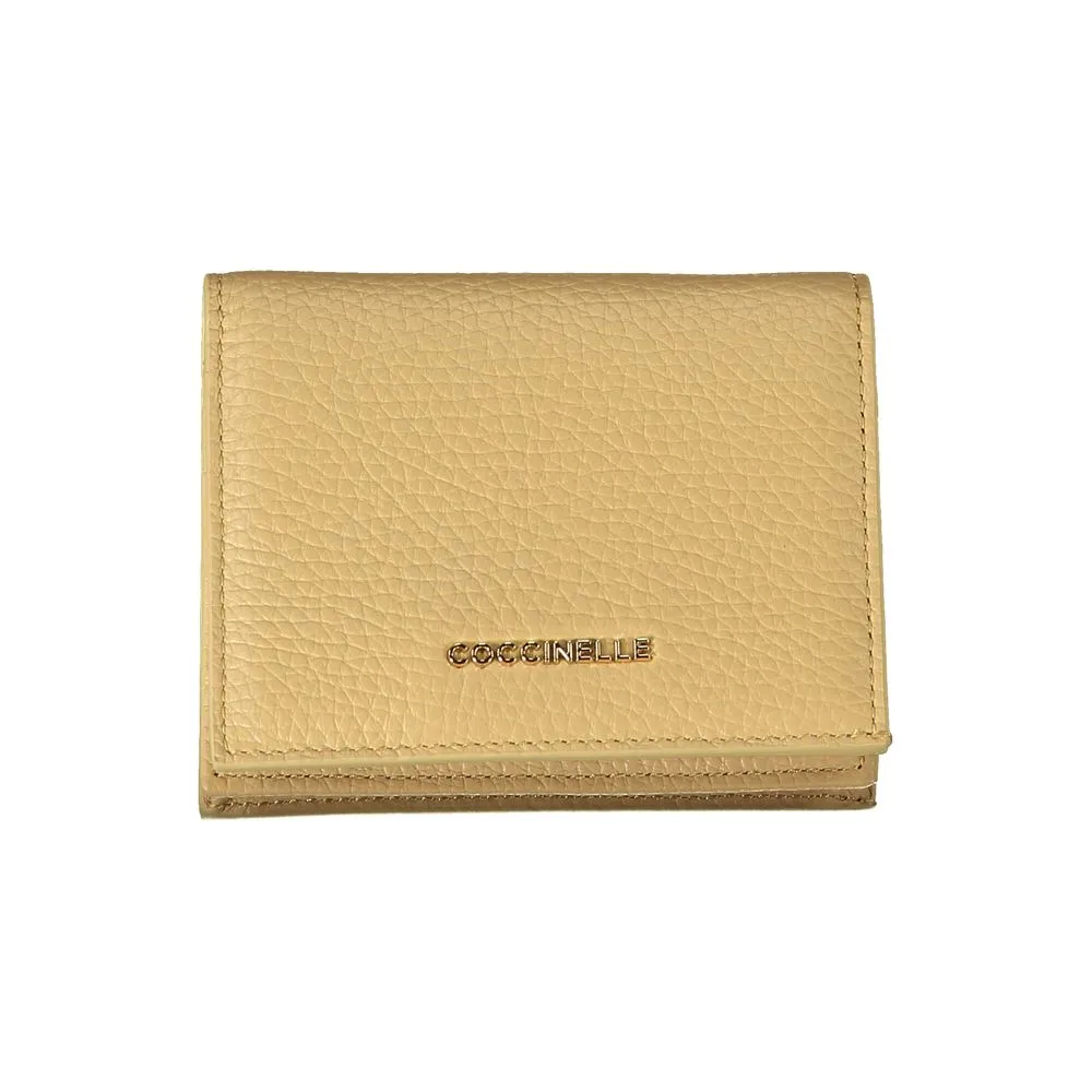 Coccinelle Women's Beige Leather Wallet