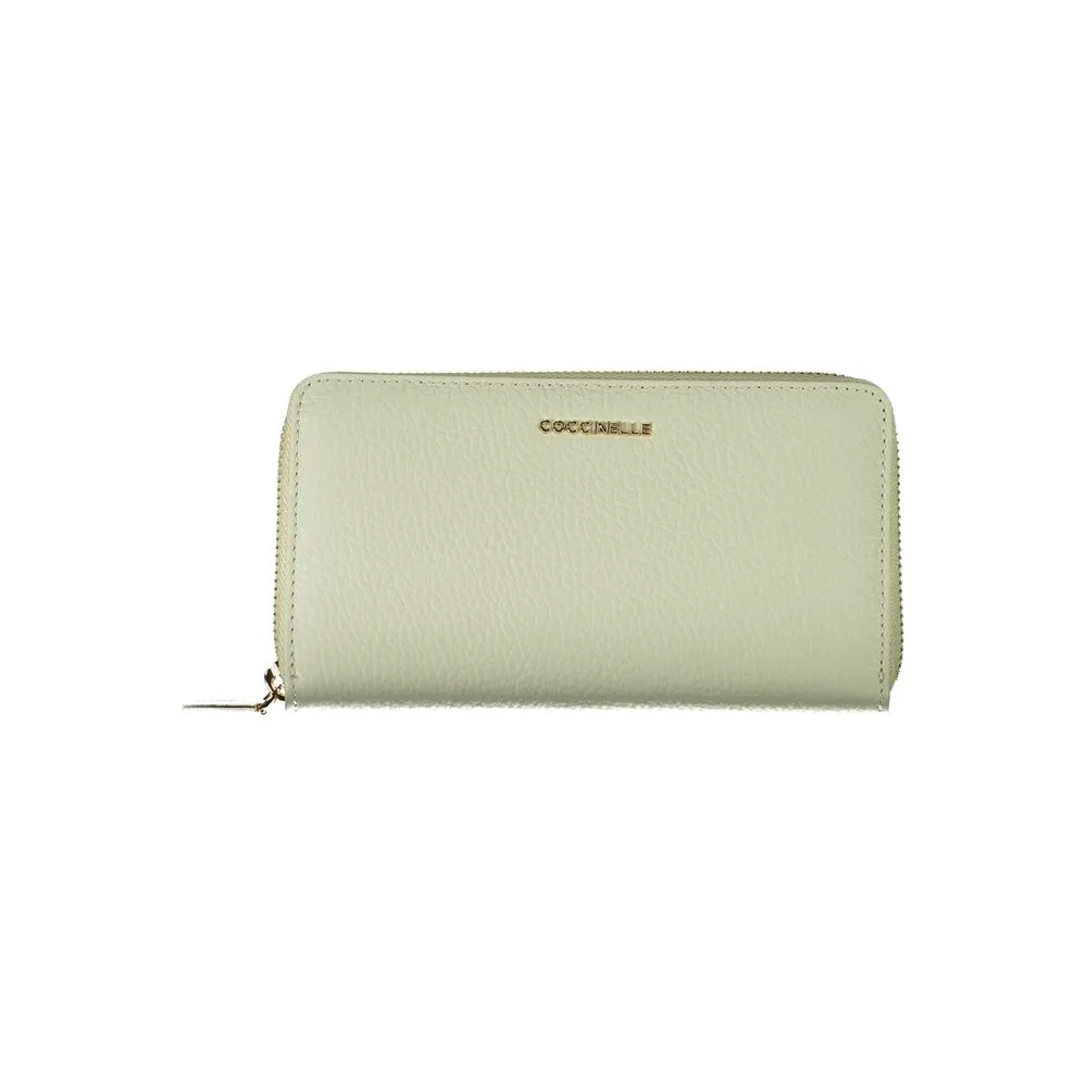 Coccinelle Women's Green Leather Wallet