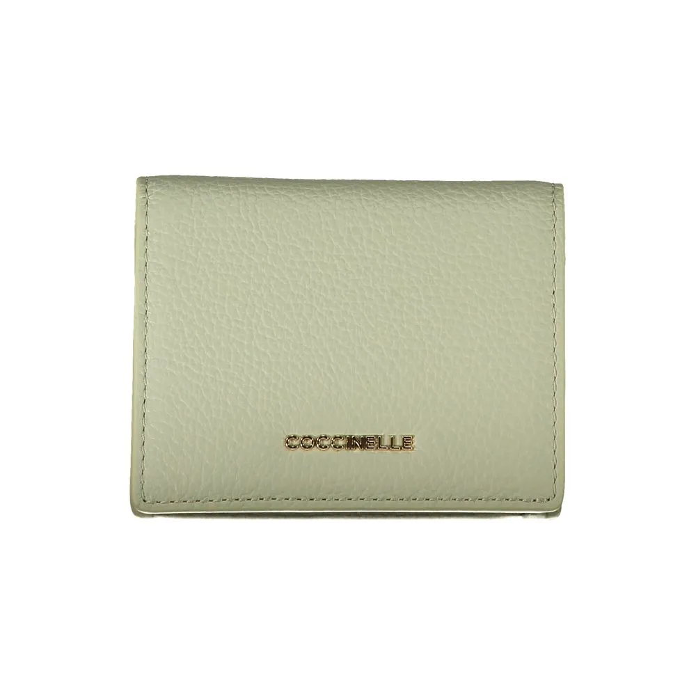 Coccinelle Women's Green Leather Wallet