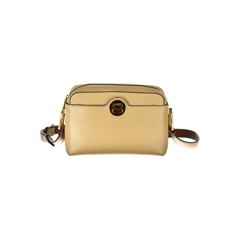 Coccinelle Women's Beige Leather Handbag