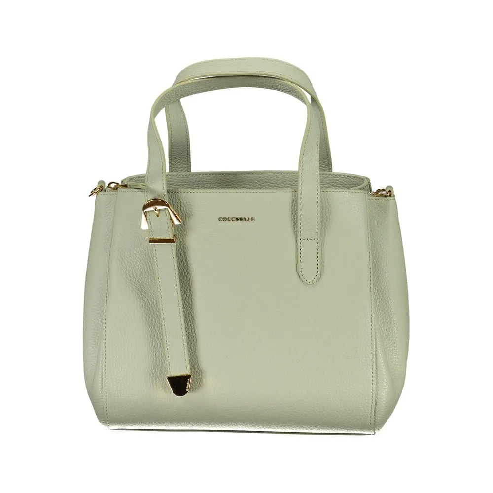 Coccinelle Women's Green Leather Handbag