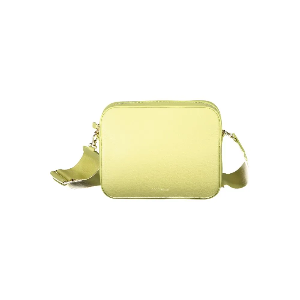 Coccinelle Women's Yellow Leather Handbag