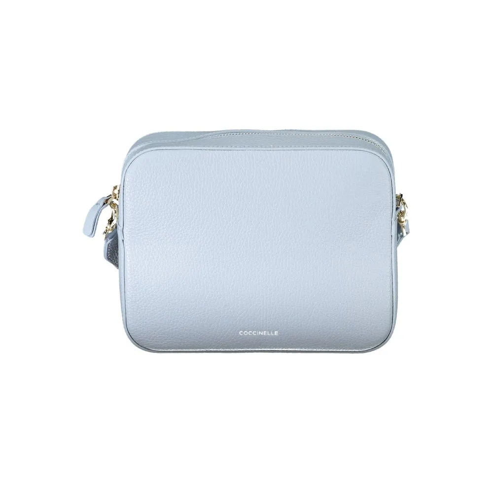 Coccinelle Women's Light Blue Leather Handbag
