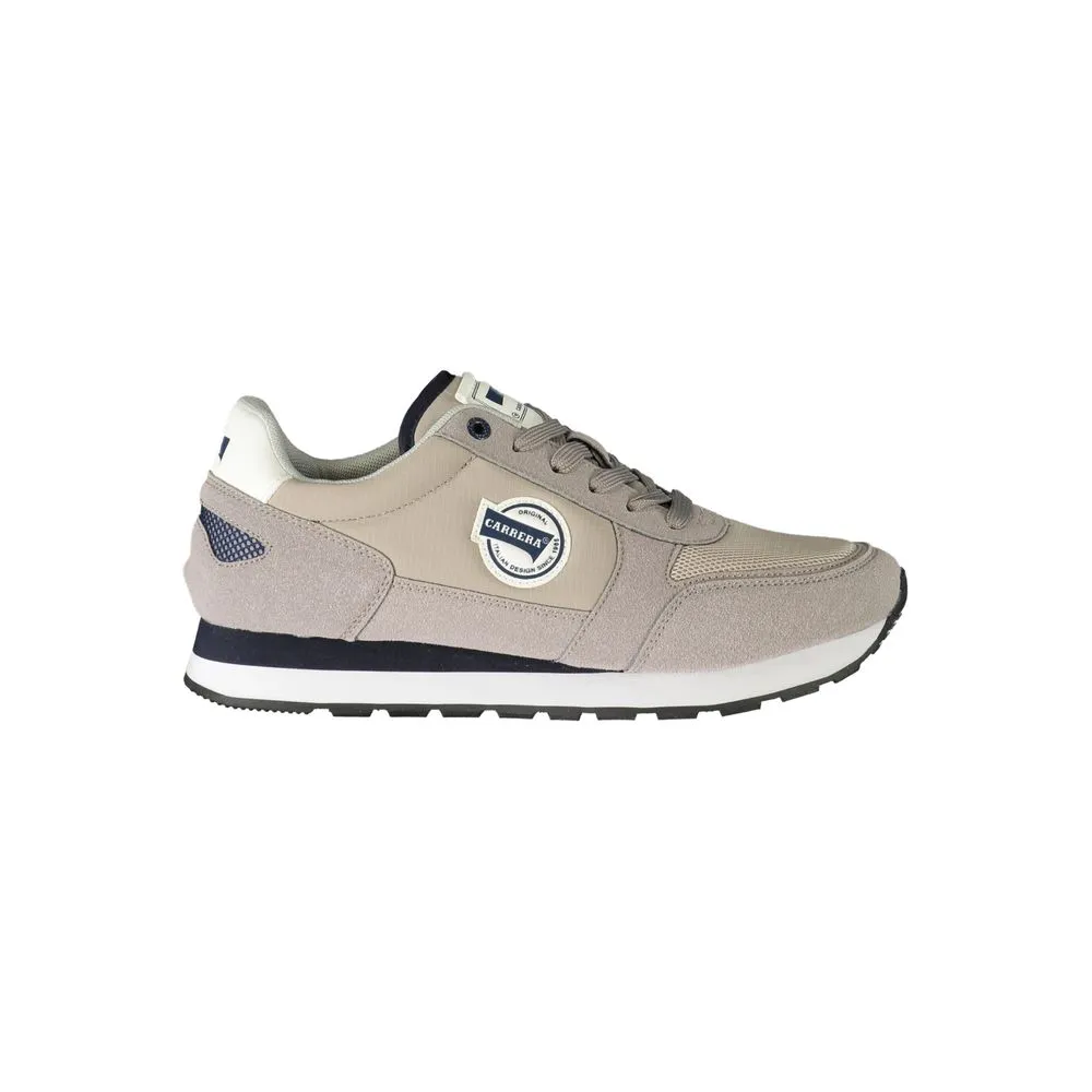Carrera Men's Gray Polyester Sneaker