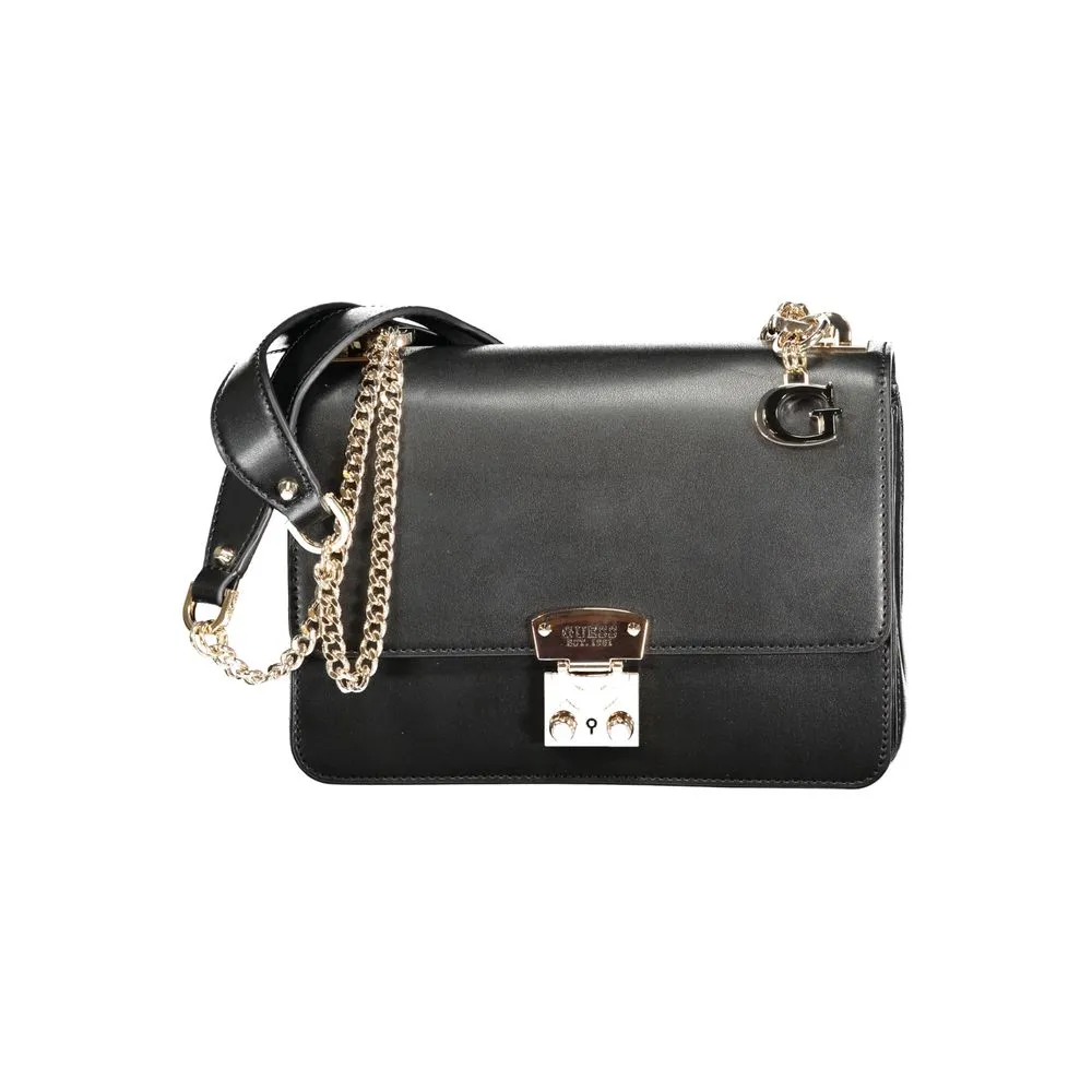 Guess Jeans Women's Black Polyethylene Handbag