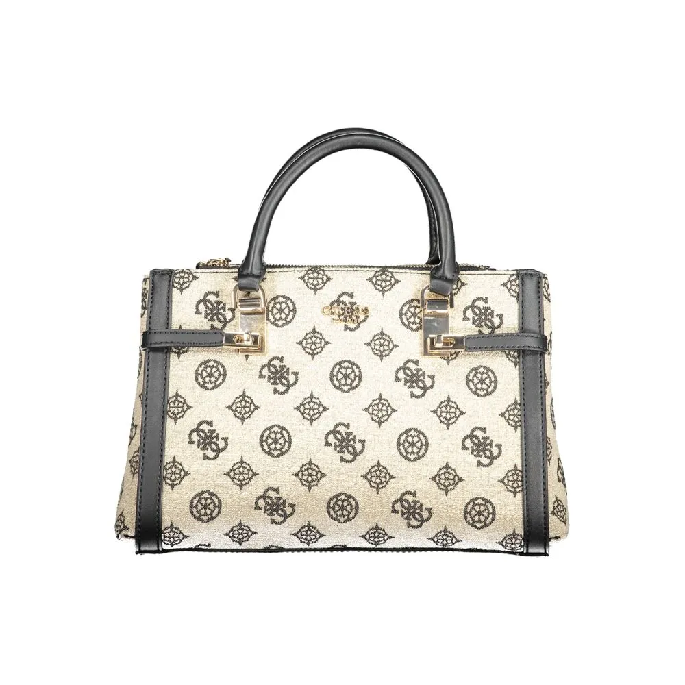 Guess Jeans Women's Black Cotton Handbag