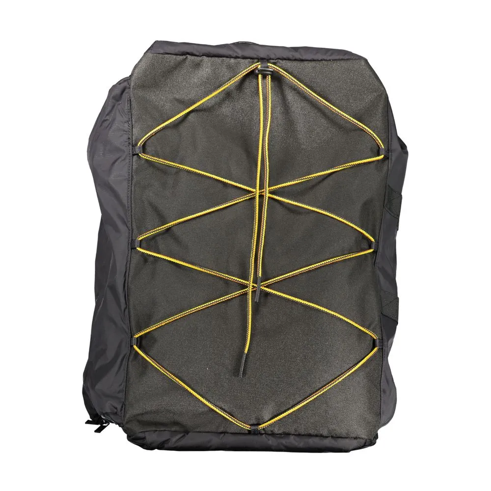 K-WAY Men's Black Polyester Backpack