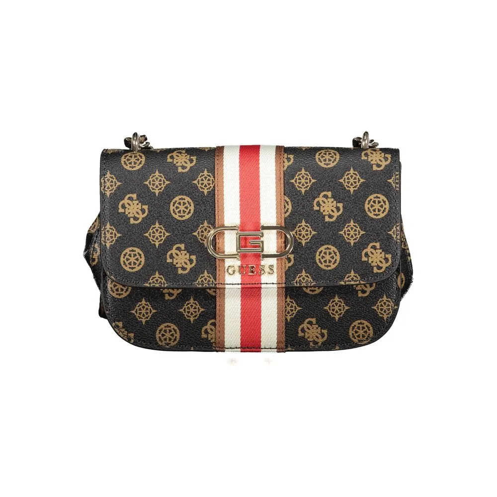 Guess Jeans Women's Brown Polyethylene Handbag