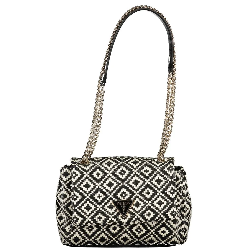 Guess Jeans Women's Black Polyethylene Handbag