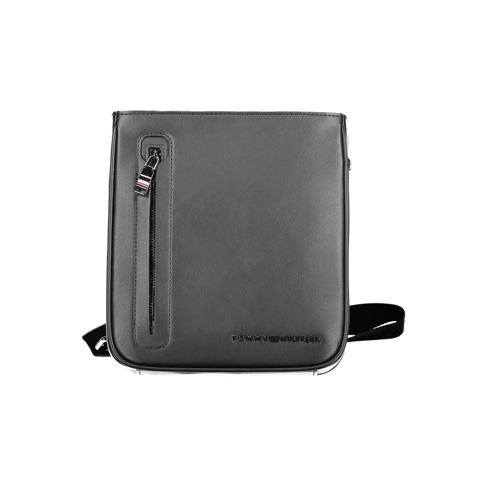Tommy Hilfiger Men's Black Polyethylene Shoulder Bag