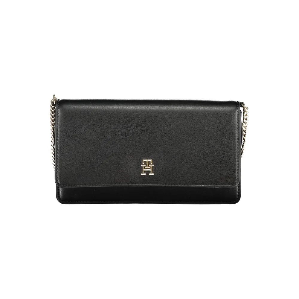 Tommy Hilfiger Women's Black Polyethylene Handbag