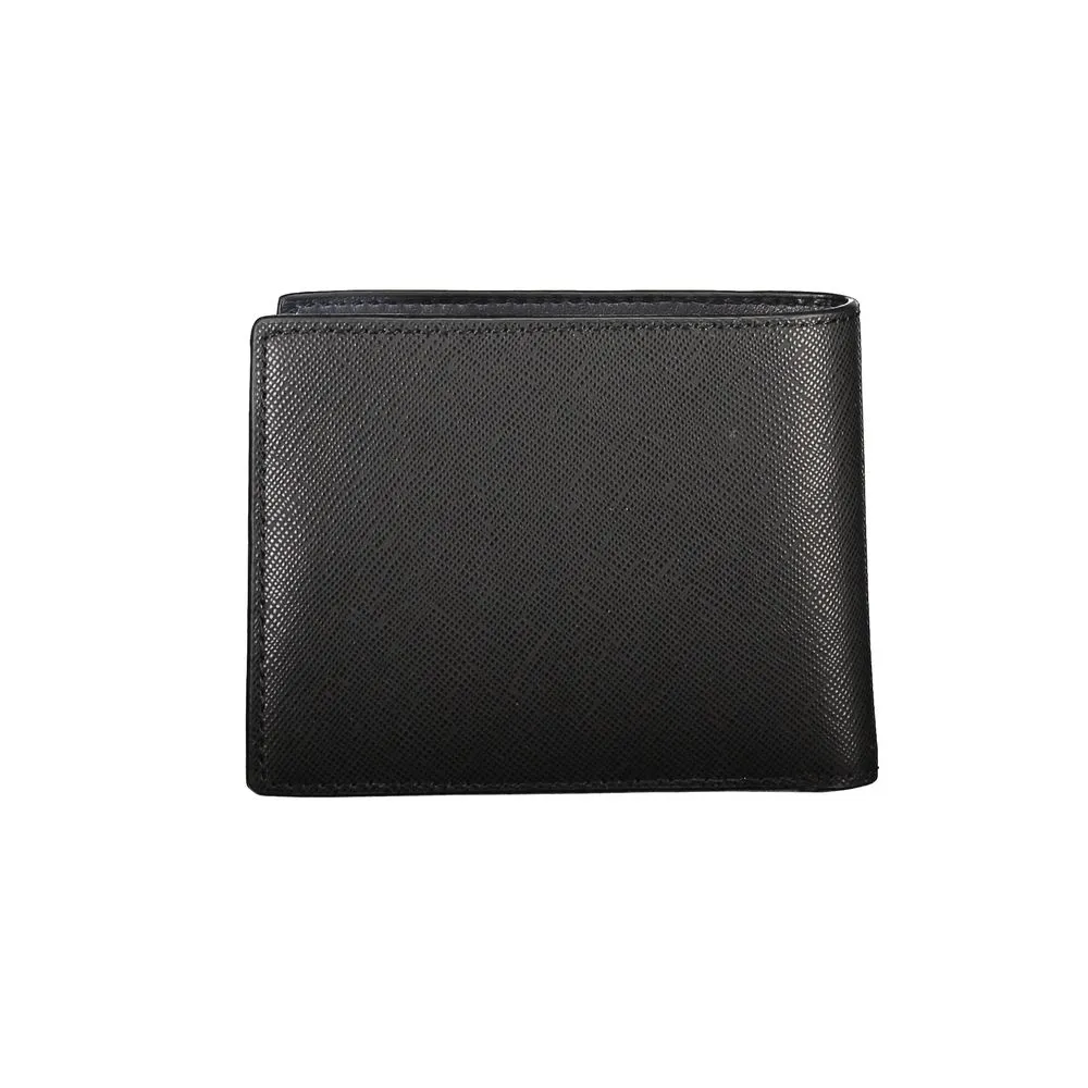 Tommy Hilfiger Men's Black Leather Wallet