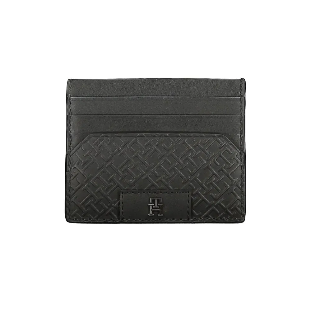 Tommy Hilfiger Men's Black Leather Wallet
