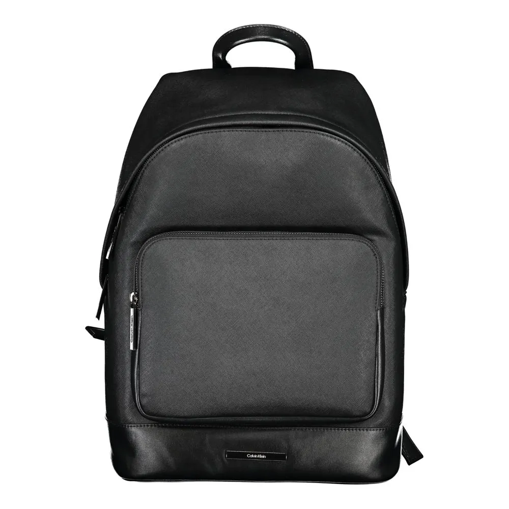 Calvin Klein Men's Black Polyester Backpack