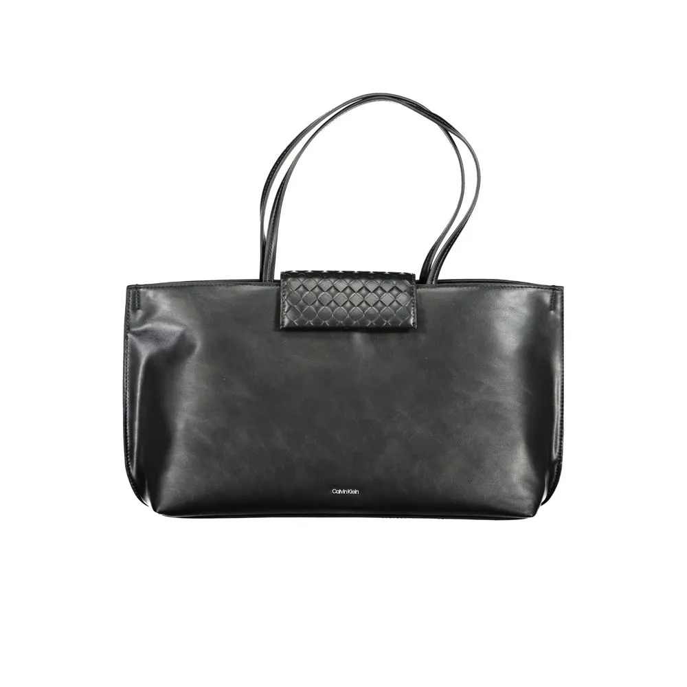 Calvin Klein Women's Black Polyester Handbag